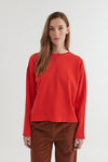 Kari O-Neck - Flame scarlet