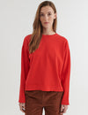Kari O-Neck - Flame scarlet