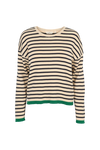 Lila Sweater - Navy / birch