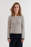 Lila Sweater - Dutch blue / Birch