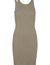 Ludmilla Asymmetric Dress - Vetiver