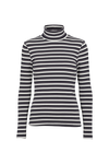 Ludmilla High-neck - whisper white/dark grey mel./black