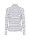 Ludmilla High-neck - Bright white / black