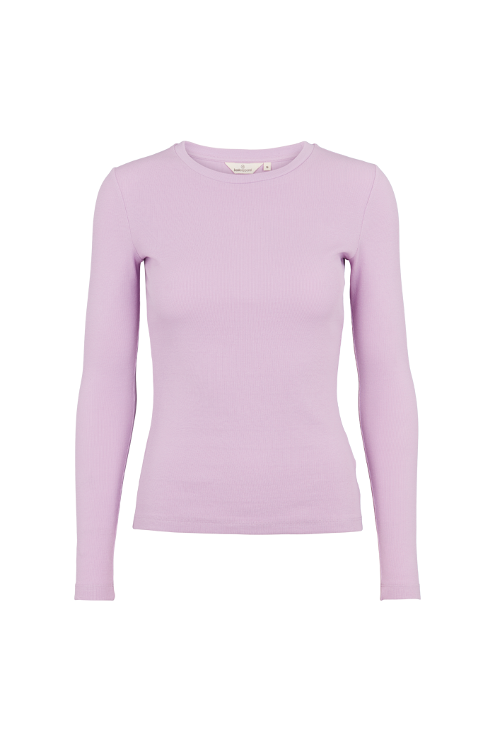 Basic Apparel Ludmilla LS Tee T-shirts 274 Lavendula