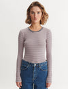 Ludmilla LS Tee - Rose shadow /Poppy seed