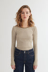 Ludmilla LS Tee - covert garden / birch
