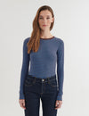 Ludmilla LS Tee - Riviera / Chicory coffee