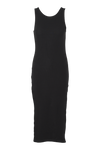 Ludmilla Openback Dress - Black