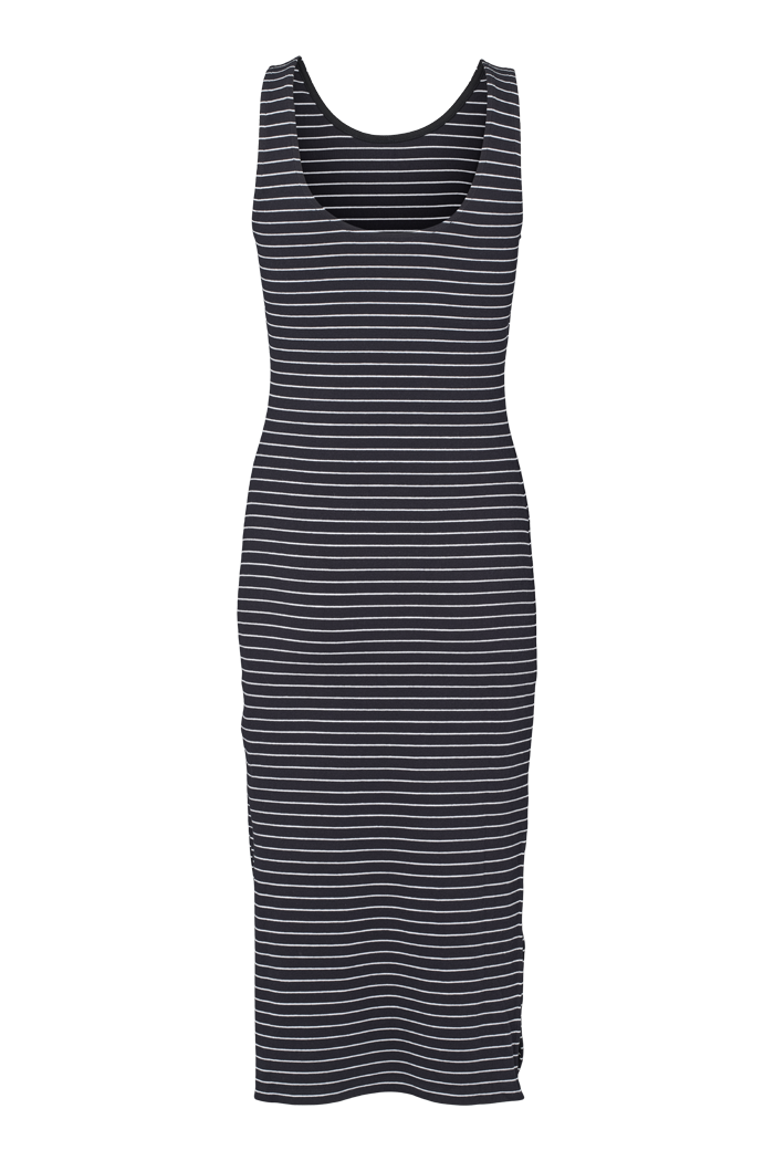 Basic Apparel Ludmilla Openback Dress Kjoler 703 Black / bright white