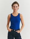 Ludmilla Tank - Sodalite blue