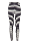 Ludmilla Tights - whisper white/dark grey mel./black