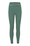 Ludmilla Tights - Green jacket / black / whisper white