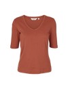 Ludmilla V-Neck - Redwood Burl