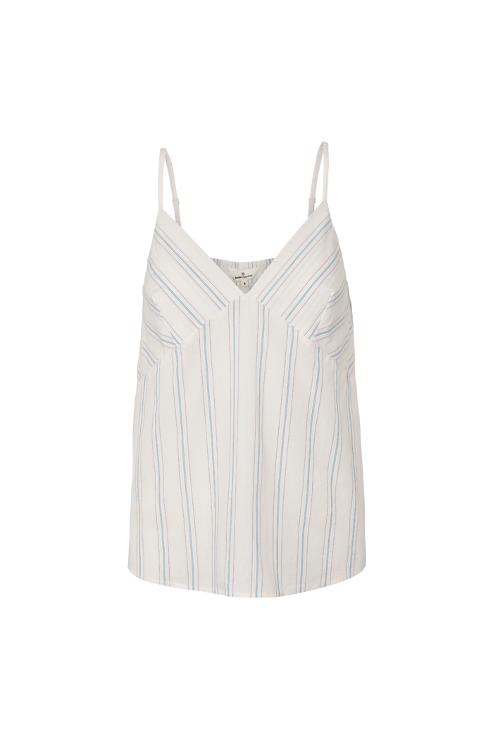 Basic Apparel Marina Strap Top Toppe 680 Whisper white / Lotus / alaskan blue