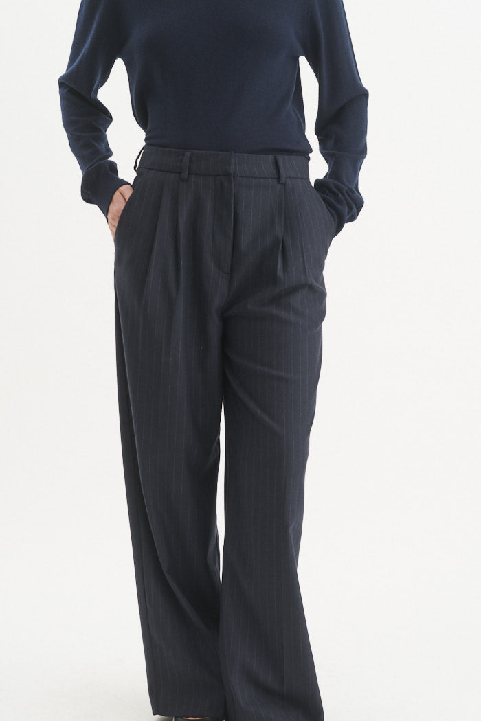 Basic Apparel Marjo Pants Bukser 606 Sky Captain