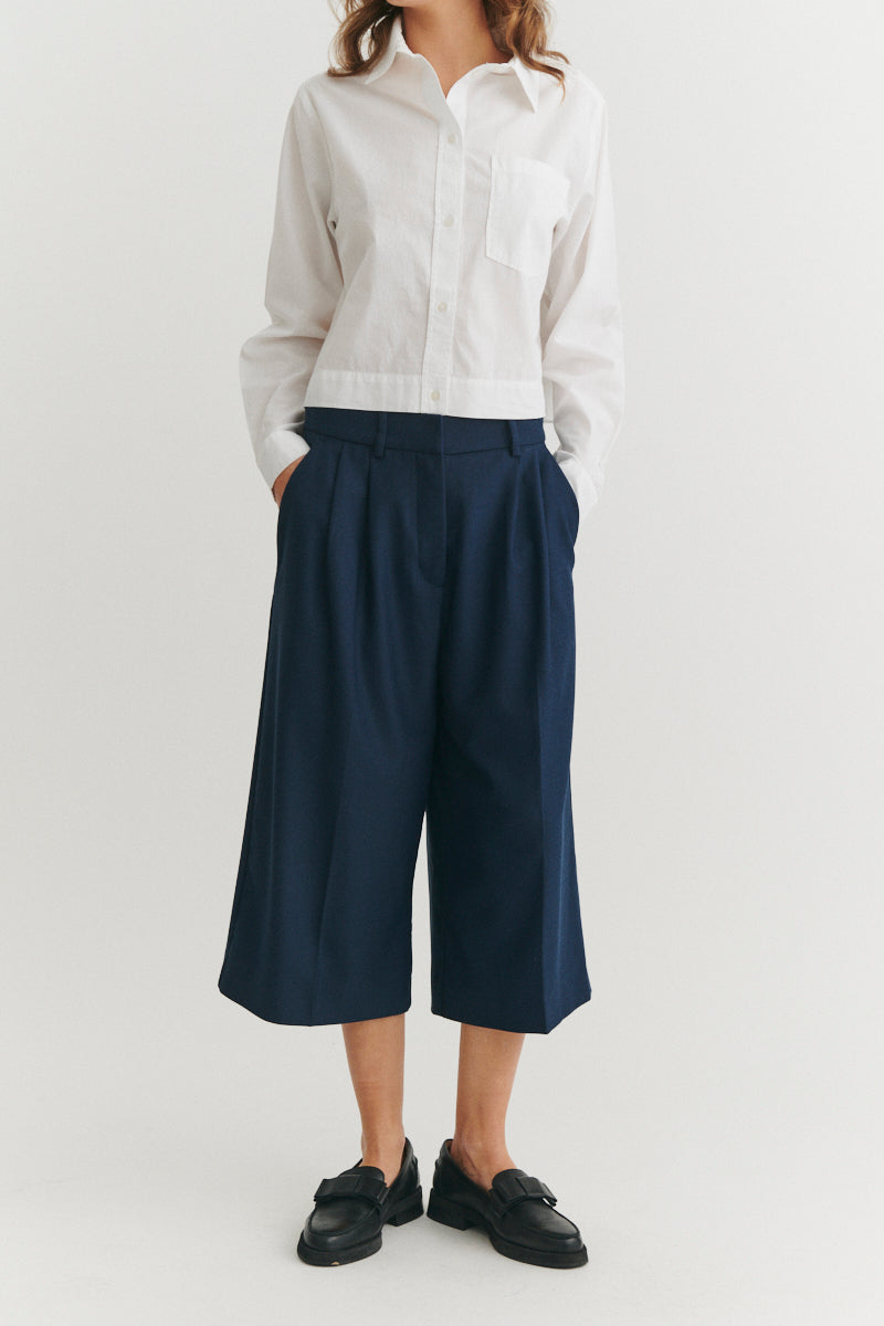 Basic Apparel Marjo Shorts Shorts 886 Navy melange