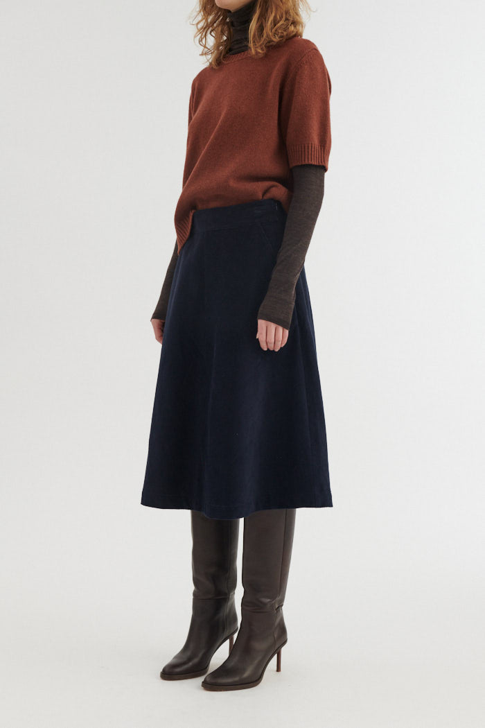 Basic Apparel Millu Skirt Nederdele 901 India ink