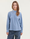 Milly Blouse - Windward blue