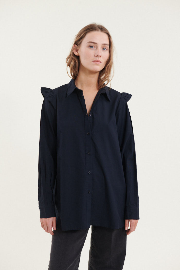 Basic Apparel Milly Shirt Skjorter 001 Black