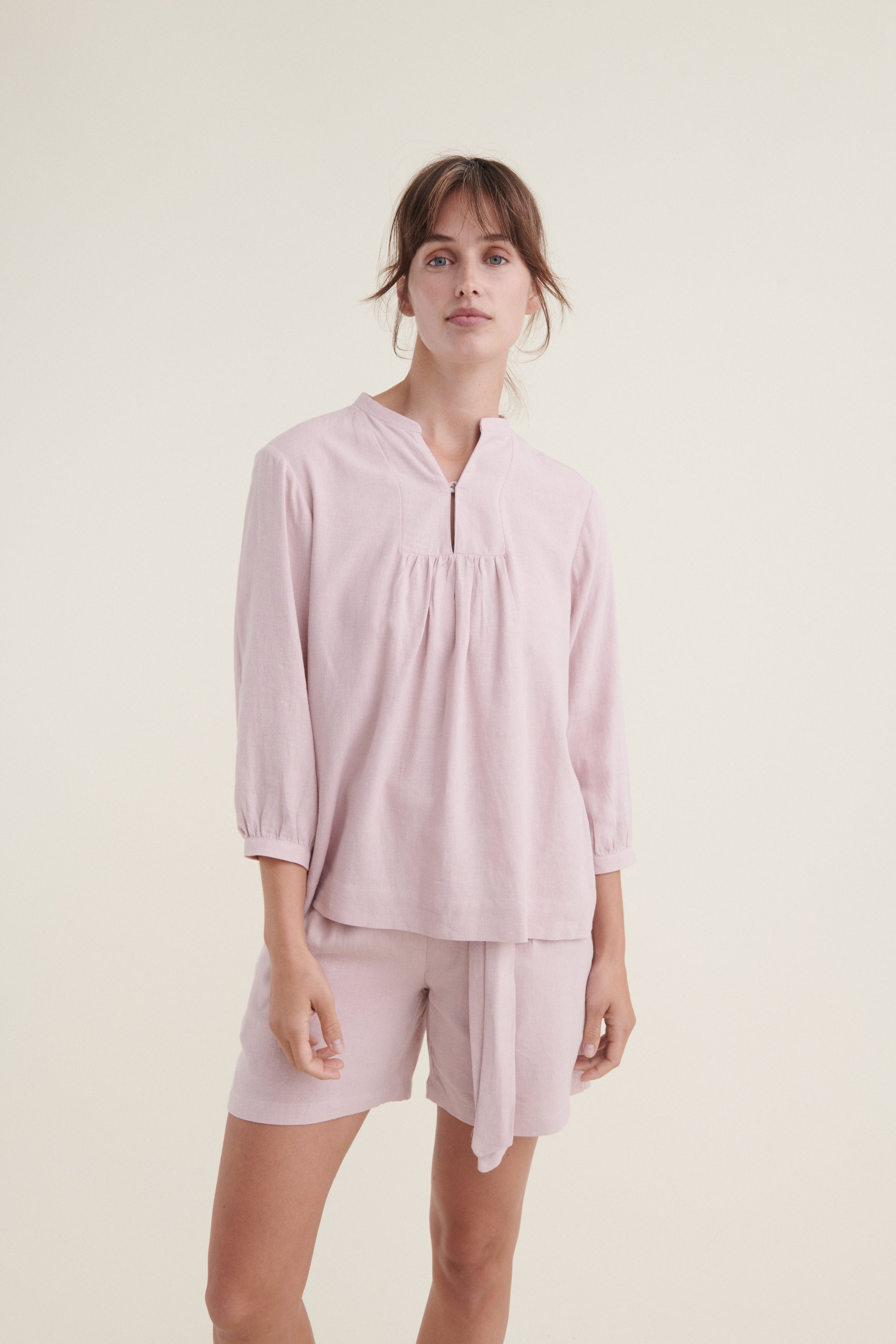 Basic Apparel Nedel Tunique Bluser 457 Burnished Lilac