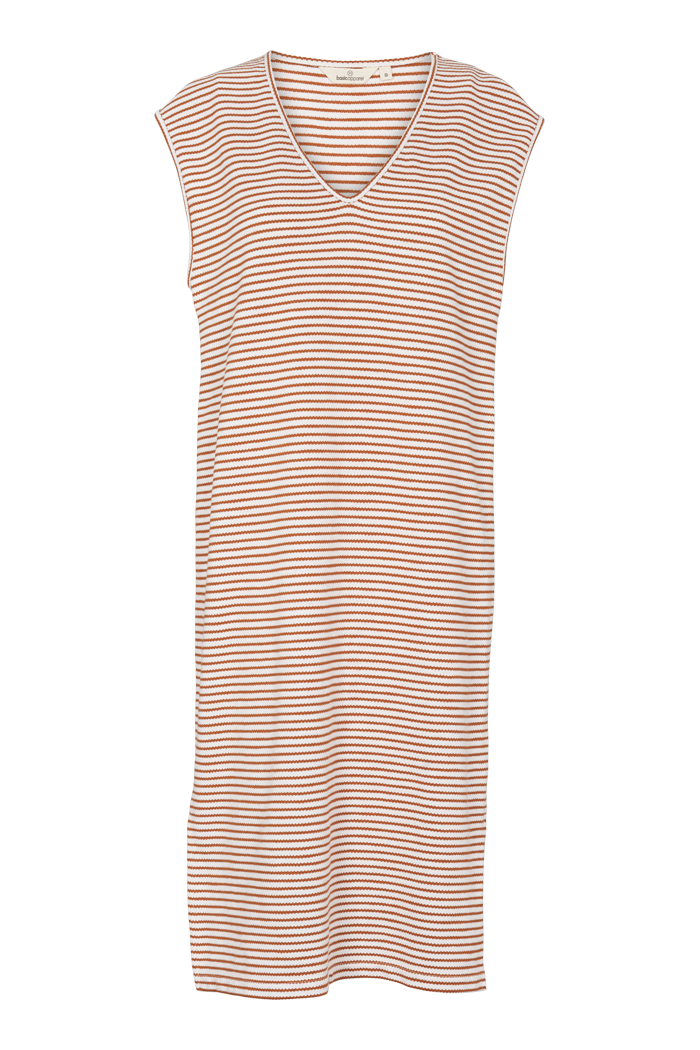 Basic Apparel Olive Dress Kjoler 573 Birch/Leather Brown