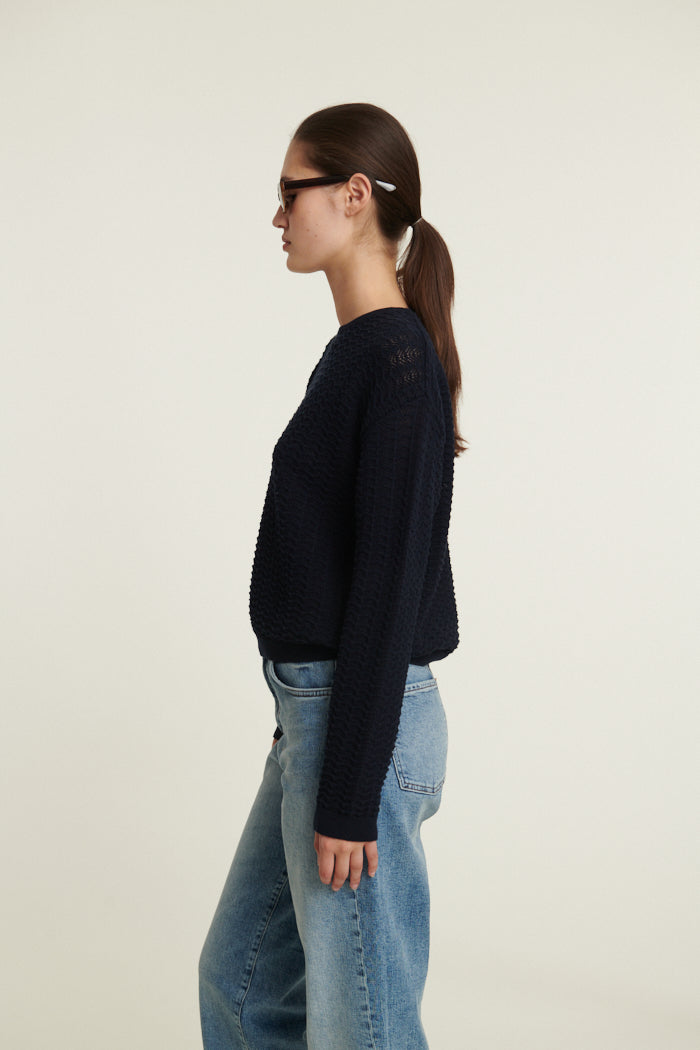 Basic Apparel Osi Sweater Sweaters 606 Sky Captain