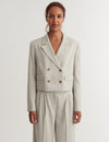 Radi Short Jacket - Chincilla