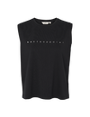 Raja Logo Tank - Black