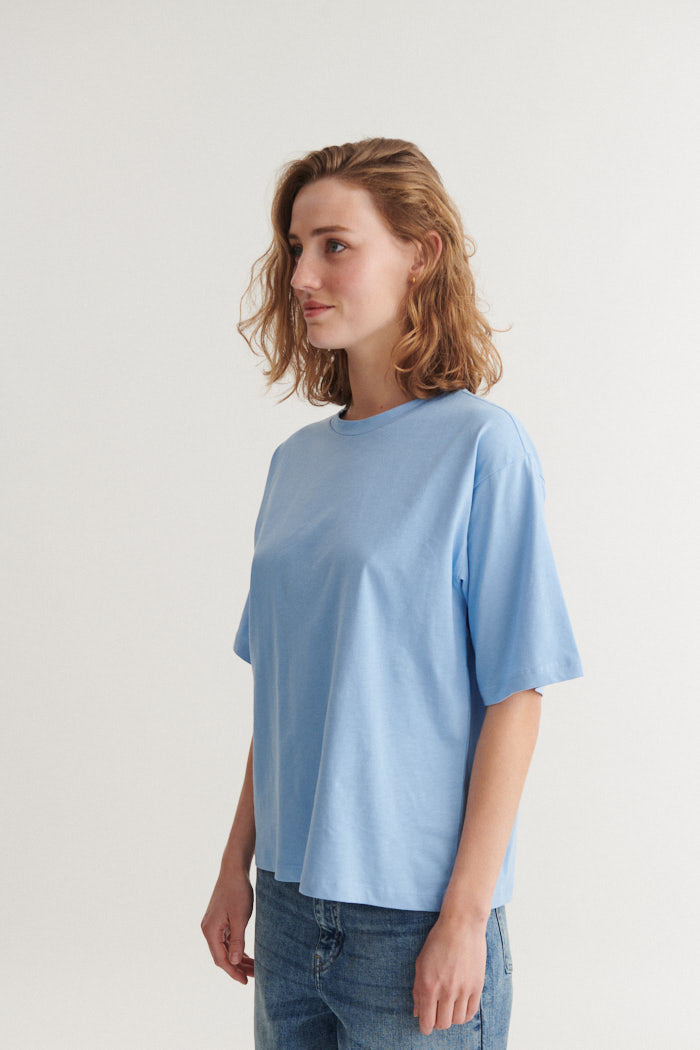 Basic Apparel Raja Tee T-shirts 772 Frozen fjord