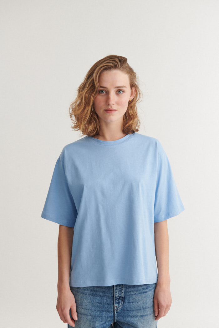 Basic Apparel Raja Tee T-shirts 772 Frozen fjord
