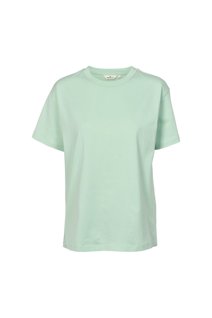 Basic Apparel Rikke Tee T-shirts 770 Gossamer Green