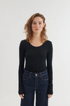 Rinja LS Tee - Black