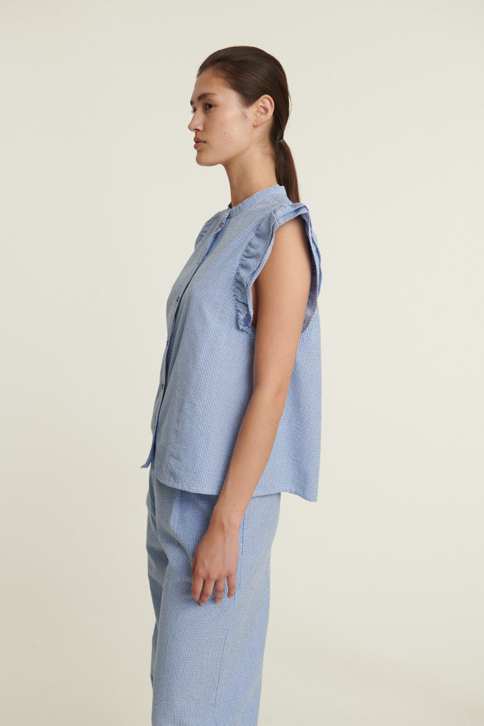 Basic Apparel Rudie Blouse Bluser 757 Quiet harbor