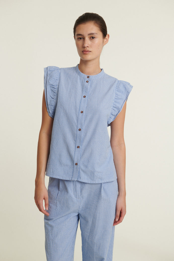 Basic Apparel Rudie Blouse Bluser 757 Quiet harbor