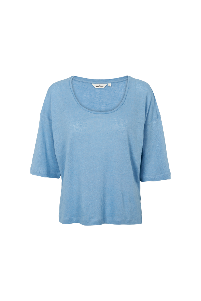 Basic Apparel Ryda Oversized Tee T-shirts 704 Blissful Blue