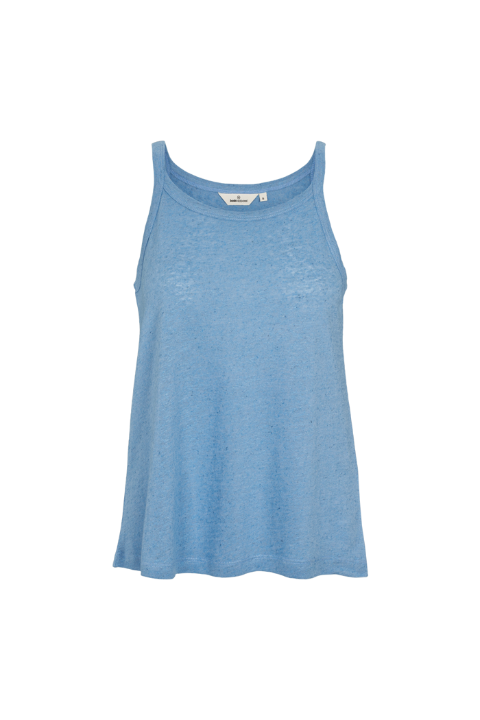 Basic Apparel Ryda Strap Top Toppe 704 Blissful Blue