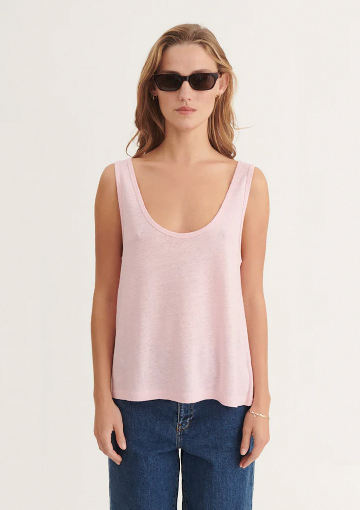 Basic Apparel Ryda Tank Toppe 783 Rose shadow