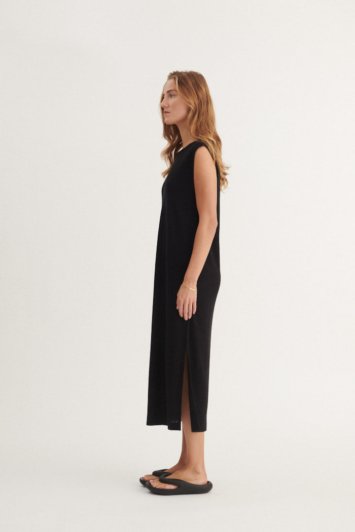Basic Apparel Ryda Tank Dress Kjoler 001 Black