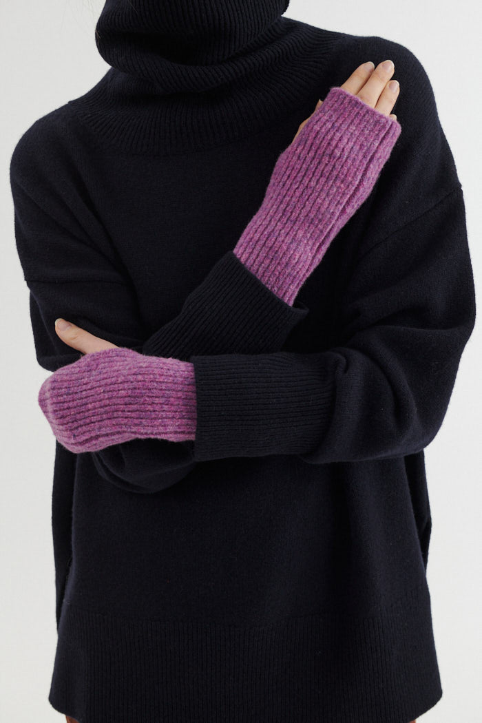 Basic Apparel Sally Arm Warmer Tilbehør 903 Violet Tulip