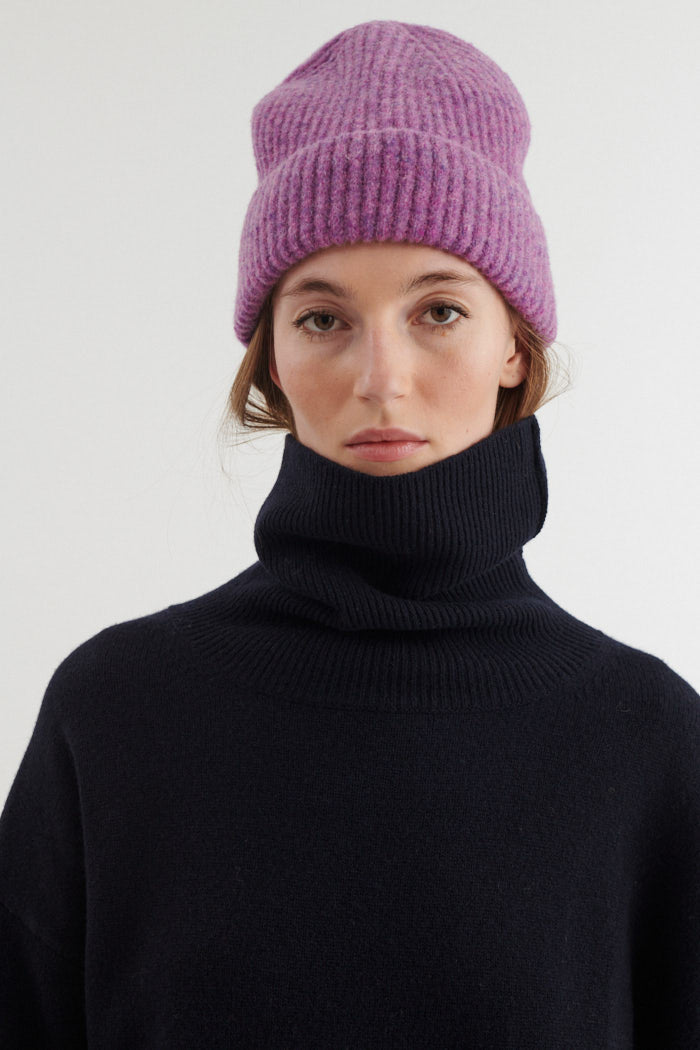Basic Apparel Sally Beanie Tilbehør 903 Violet Tulip