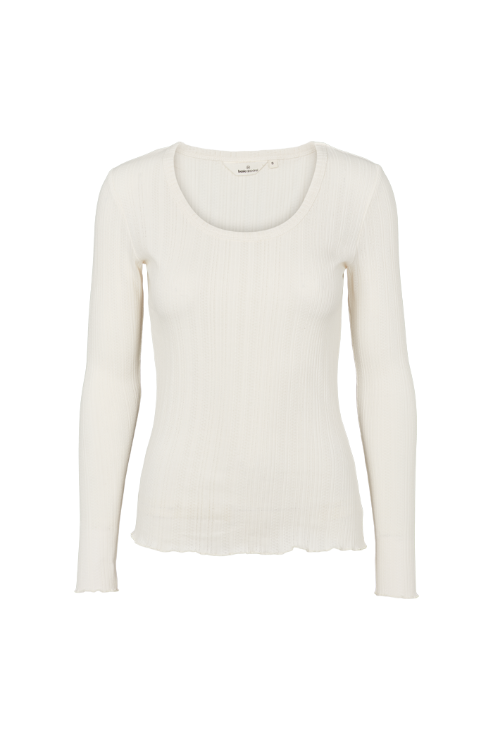 Basic Apparel Scala LS Tee T-shirts 183 Birch