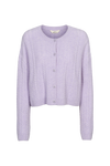 Selem Cable Cardigan - Violet Tulip