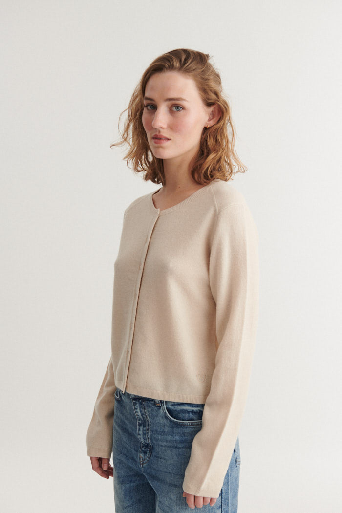 Basic Apparel Selem Cardigan Cardigans 883 Moonbeam