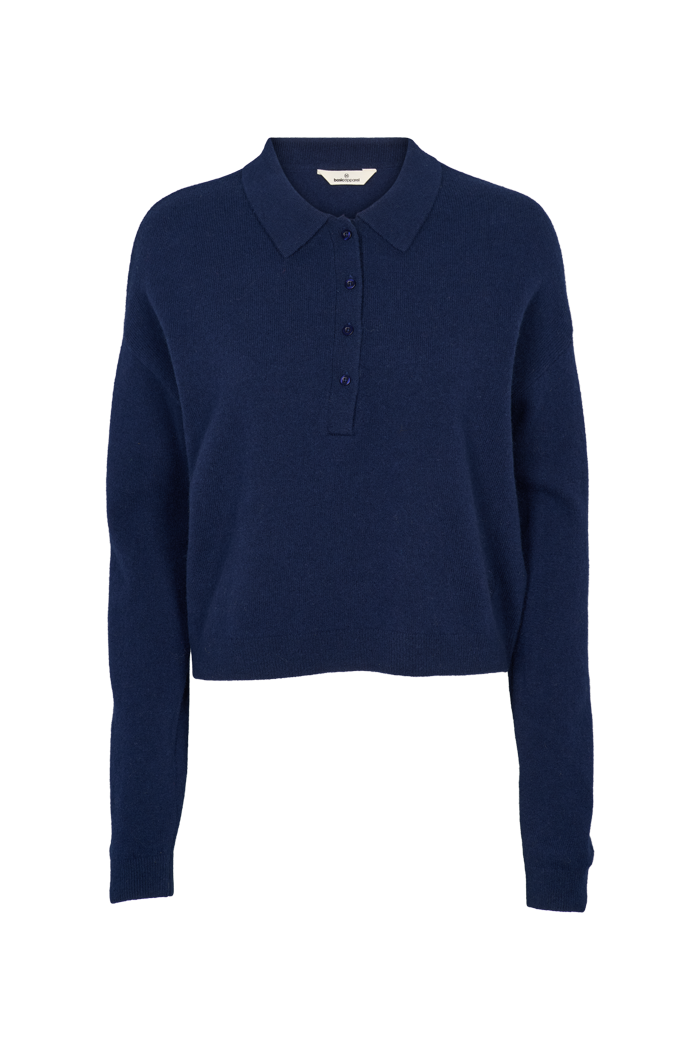 Basic Apparel Selem Polo Sweaters 048 Navy