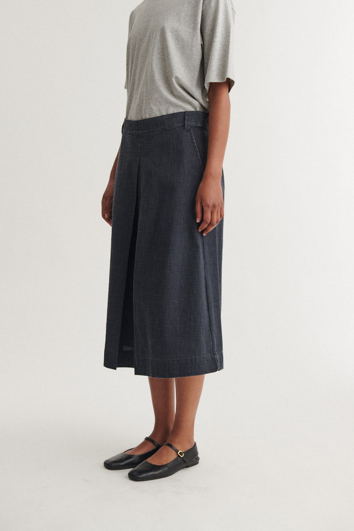 Basic Apparel Senia Skirt Nederdele 884 Asphalt