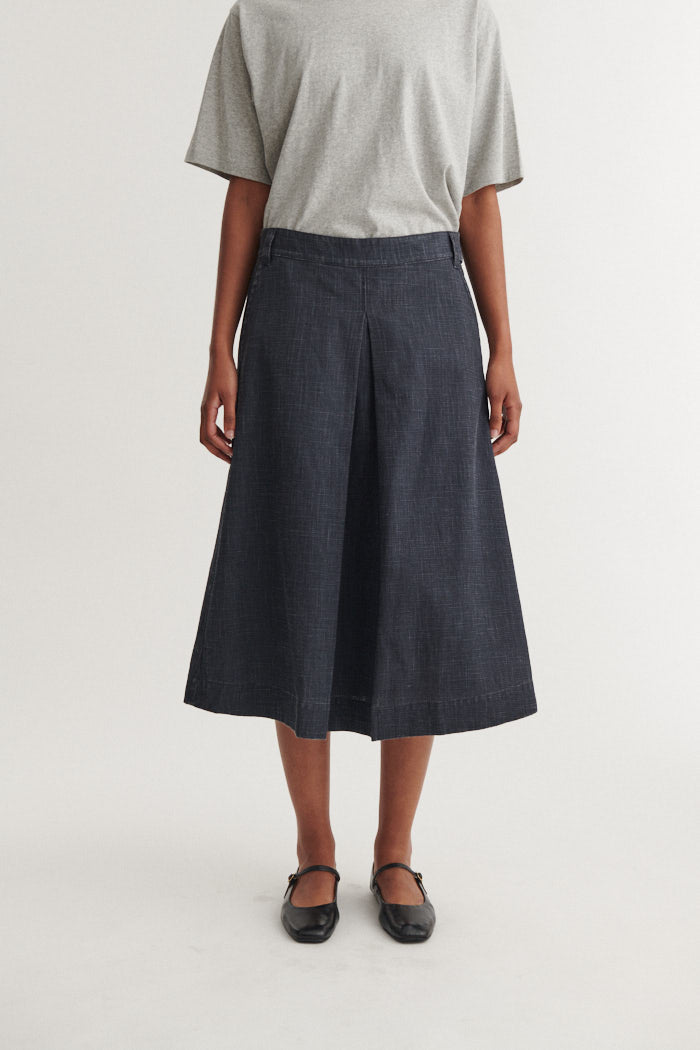 Basic Apparel Senia Skirt Nederdele 884 Asphalt