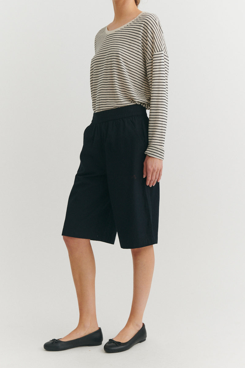 Basic Apparel Silje Bermuda Shorts Shorts 001 Black