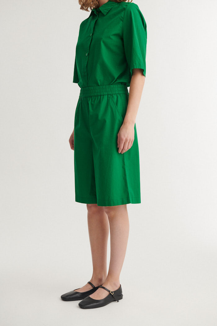 Basic Apparel Silje Bermuda Shorts Shorts 860 Abundant green