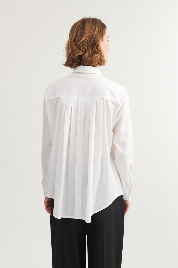 Basic Apparel Silje LS Shirt Skjorter 423 Bright White