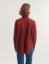 Silje LS Shirt - Bordeaux Truffle